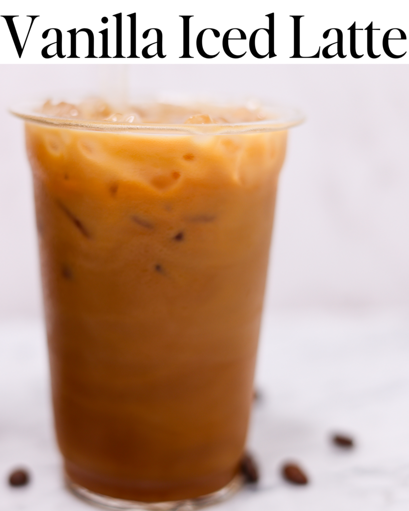 Vanilla Iced Latte