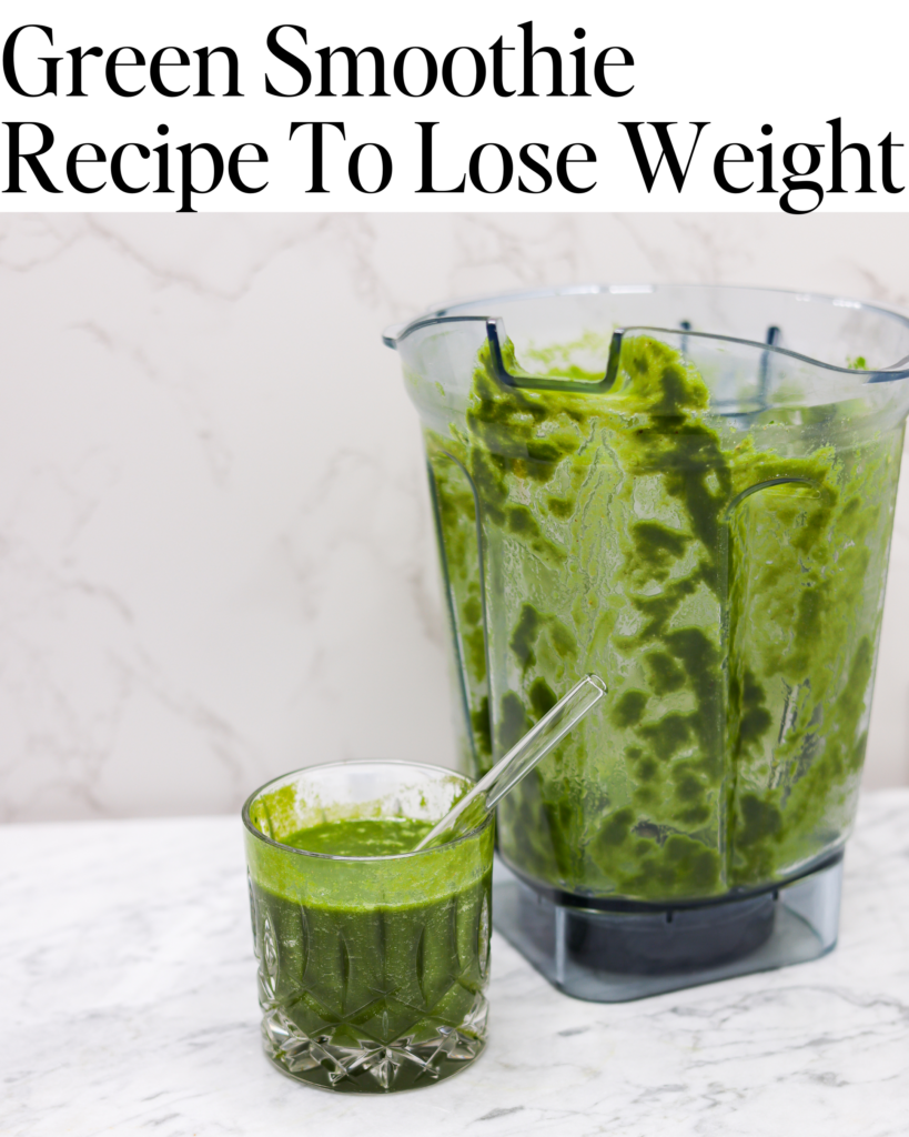 Green Smoothie Recipe To Lose Weight