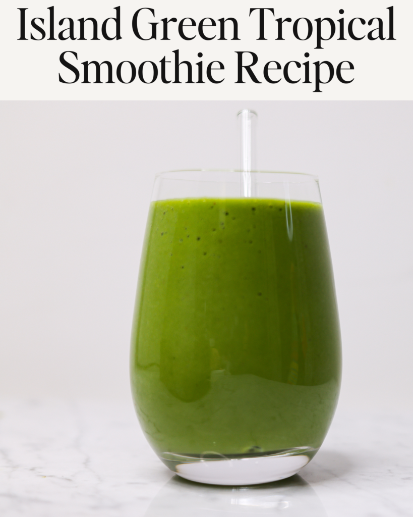 Island Green Tropical Smoothie Aloha! Island Green Smoothie Bliss Say goodbye to dull mornings and hello to the Island Green Tropical Smoothie! Bursting with vibrant fruit flavors and nutritious greens, you'll feel like you're on a tropical getaway in every sip! Get ready to taste sunshine and pack the vitamins your body craves. Don't miss out - Get the recipe! : https://thefiercelifestyle.com/island-green-tropical-smoothie-recipe/