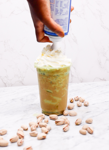 Iced Pistachio Latte