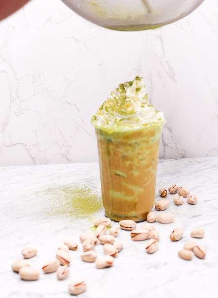 Iced Pistachio Latte