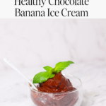 Healthy Chocolate Banana Ice Cream Say Hello to Your New Favorite Dessert: Chocolate Banana 'Nice Cream'! Beat the heat this summer with our scrumptious and easy-to-make Healthy Chocolate Banana Ice Cream! Made with just 3 ingredients, this vitamin-filled dessert is a perfect treat for hot days. Don't miss out on this frozen delight — Recipe: https://thefiercelifestyle.com/healthy-chocolate-banana-ice-cream/