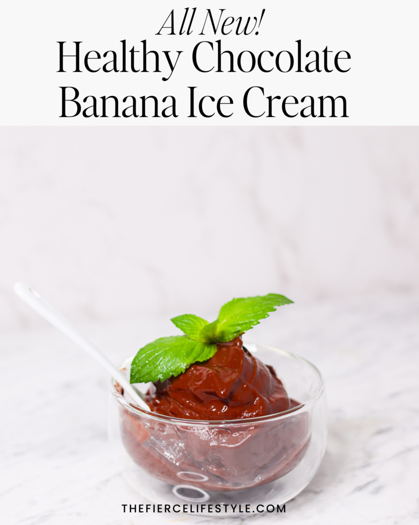 Healthy Chocolate Banana Ice Cream Say Hello to Your New Favorite Dessert: Chocolate Banana 'Nice Cream'! Beat the heat this summer with our scrumptious and easy-to-make Healthy Chocolate Banana Ice Cream! Made with just 3 ingredients, this vitamin-filled dessert is a perfect treat for hot days. Don't miss out on this frozen delight — Recipe: https://thefiercelifestyle.com/healthy-chocolate-banana-ice-cream/