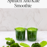 Spinach And Kale Smoothie A Sip of Green: Unveil Nature's Superfood Smoothie Discover the powerhouse of nutrition in our Spinach and Kale Smoothie! Packed with anti-inflammatory agents and brimming with the green goodness of spinach and kale, this refreshing smoothie not only tastes delicious but offers a health boost too. Perfect to start your day or to refuel midway, this green smoothie is your ticket to a healthier lifestyle. Intrigued? Click the link to try out the recipe. https://thefiercelifestyle.com/spinach-and-kale-smoothie/