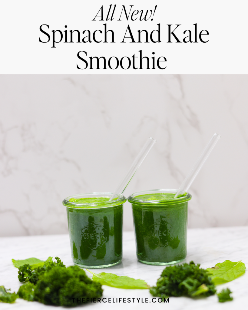 Spinach And Kale Smoothie