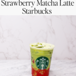 Strawberry Matcha Latte Starbucks