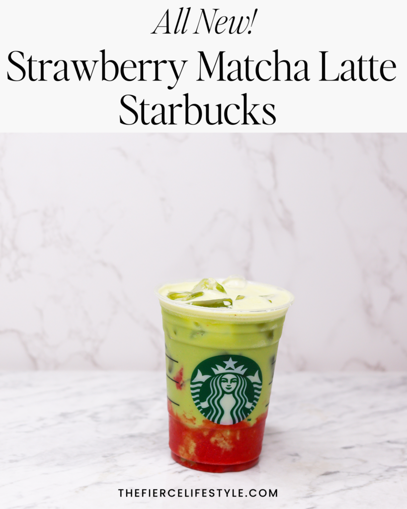 Strawberry Matcha Latte Starbucks