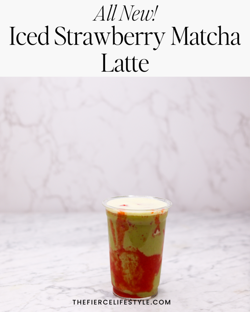 Iced Strawberry Matcha Latte Sip Your Way to Zen: Iced Strawberry Matcha Latte Experience the irresistible blend of earthy matcha and sweet strawberry in our iced strawberry matcha latte! Perfect for chill evenings and warm summer days – this icy treat will transport you to a state of pure bliss. Ready to indulge? Recipe: https://thefiercelifestyle.com/iced-strawberry-matcha-latte/