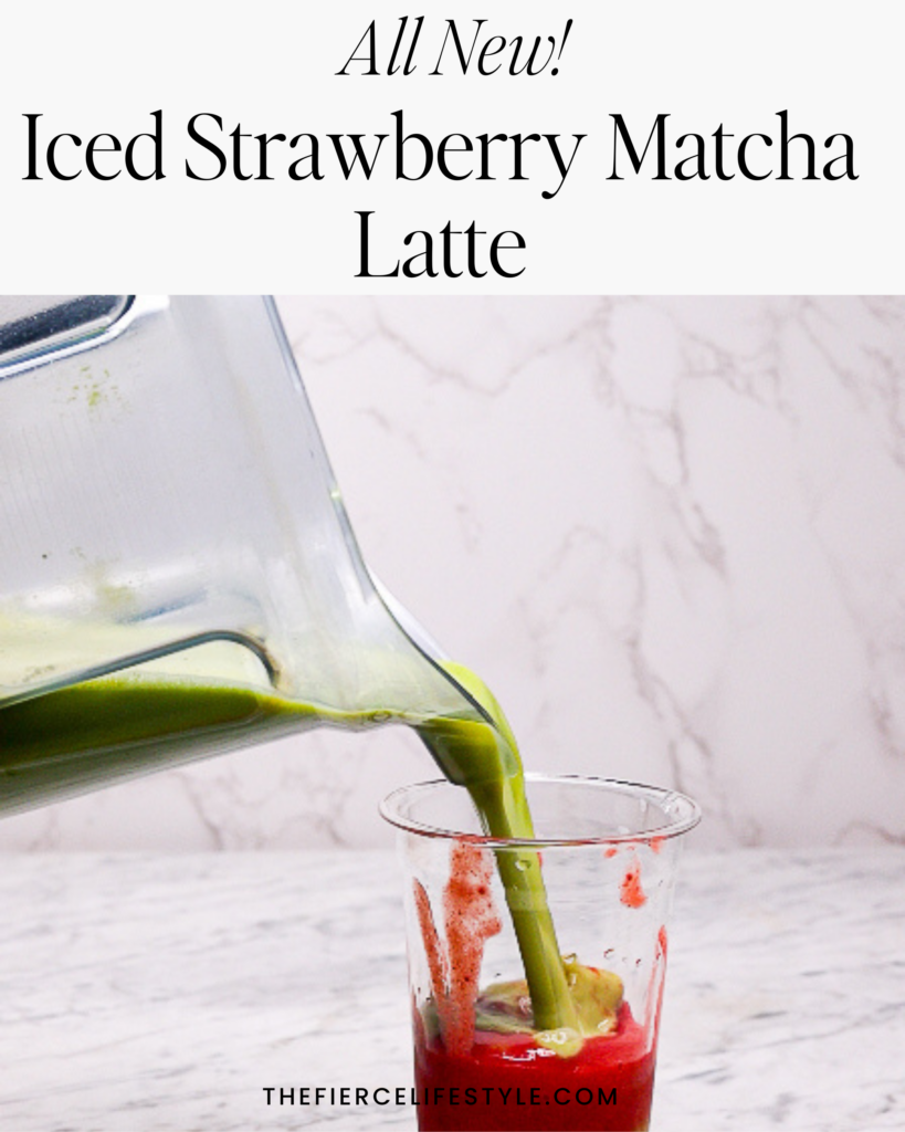 Iced Strawberry Matcha Latte Sip Your Way to Zen: Iced Strawberry Matcha Latte Experience the irresistible blend of earthy matcha and sweet strawberry in our iced strawberry matcha latte! Perfect for chill evenings and warm summer days – this icy treat will transport you to a state of pure bliss. Ready to indulge? Recipe: https://thefiercelifestyle.com/iced-strawberry-matcha-latte/